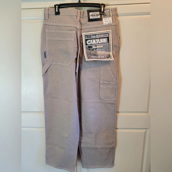 90s Y2K Culture Jeans Baggy Skater Carpenter Jeans - Picture 3 of 10